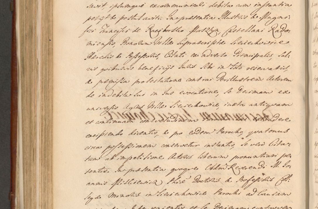 Zdjęcie nr 1291 dla obiektu archiwalnego: Acta actorum episcopalium R. D. Casimiri a Łubna Łubiński, episcopi Cracoviensis, ducis Severiae ab anno 1714 ad annum 1719 conscripta. Volumen II