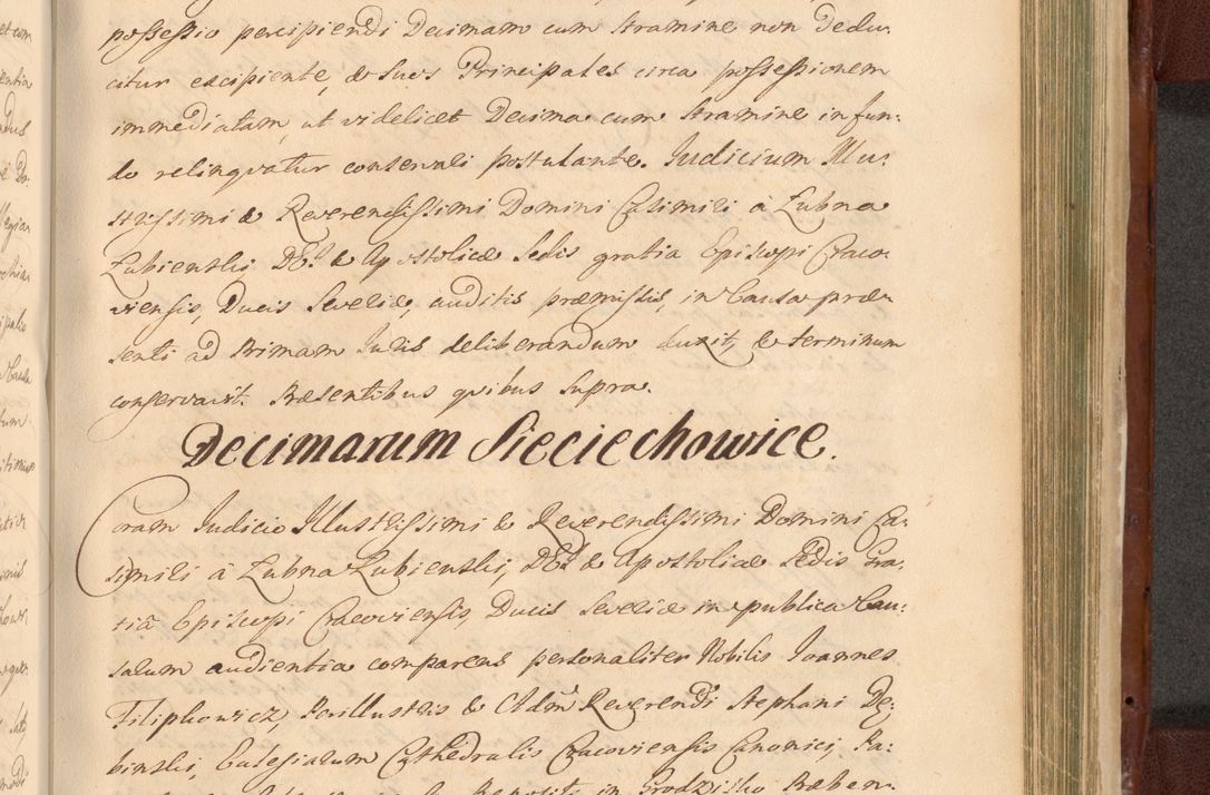 Zdjęcie nr 1290 dla obiektu archiwalnego: Acta actorum episcopalium R. D. Casimiri a Łubna Łubiński, episcopi Cracoviensis, ducis Severiae ab anno 1714 ad annum 1719 conscripta. Volumen II