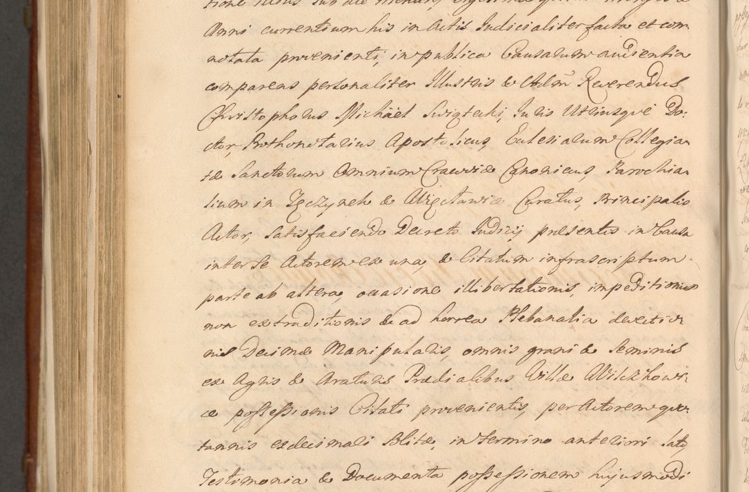 Zdjęcie nr 1289 dla obiektu archiwalnego: Acta actorum episcopalium R. D. Casimiri a Łubna Łubiński, episcopi Cracoviensis, ducis Severiae ab anno 1714 ad annum 1719 conscripta. Volumen II
