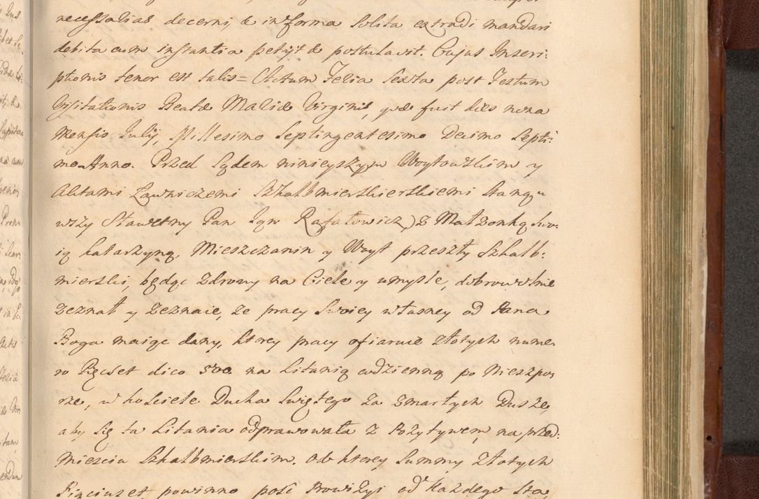 Zdjęcie nr 1280 dla obiektu archiwalnego: Acta actorum episcopalium R. D. Casimiri a Łubna Łubiński, episcopi Cracoviensis, ducis Severiae ab anno 1714 ad annum 1719 conscripta. Volumen II