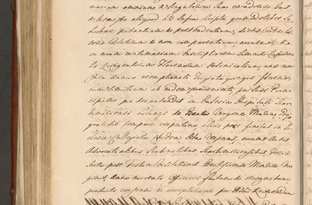 Zdjęcie nr 1279 dla obiektu archiwalnego: Acta actorum episcopalium R. D. Casimiri a Łubna Łubiński, episcopi Cracoviensis, ducis Severiae ab anno 1714 ad annum 1719 conscripta. Volumen II