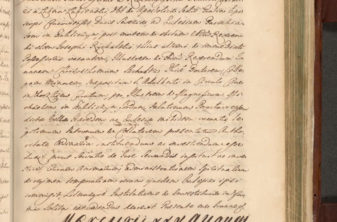 Zdjęcie nr 1278 dla obiektu archiwalnego: Acta actorum episcopalium R. D. Casimiri a Łubna Łubiński, episcopi Cracoviensis, ducis Severiae ab anno 1714 ad annum 1719 conscripta. Volumen II