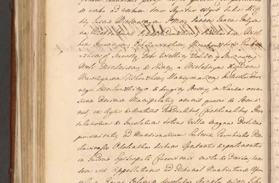 Zdjęcie nr 1275 dla obiektu archiwalnego: Acta actorum episcopalium R. D. Casimiri a Łubna Łubiński, episcopi Cracoviensis, ducis Severiae ab anno 1714 ad annum 1719 conscripta. Volumen II