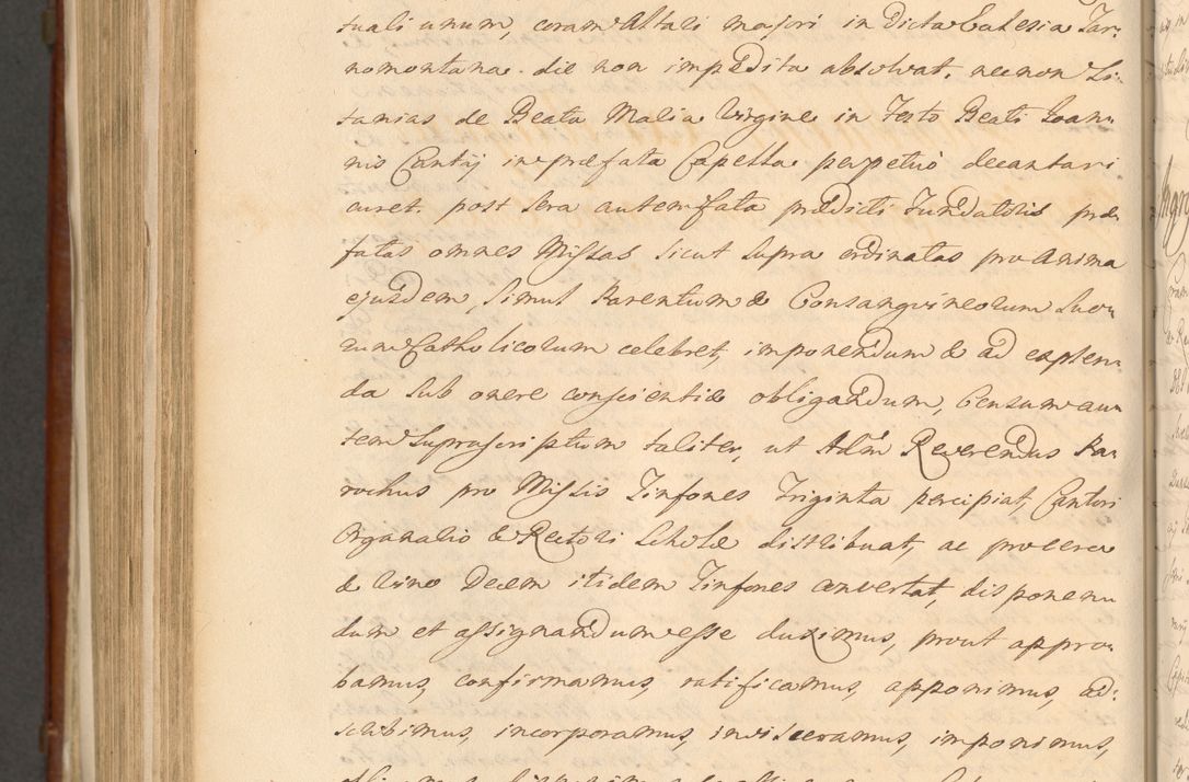 Zdjęcie nr 1273 dla obiektu archiwalnego: Acta actorum episcopalium R. D. Casimiri a Łubna Łubiński, episcopi Cracoviensis, ducis Severiae ab anno 1714 ad annum 1719 conscripta. Volumen II