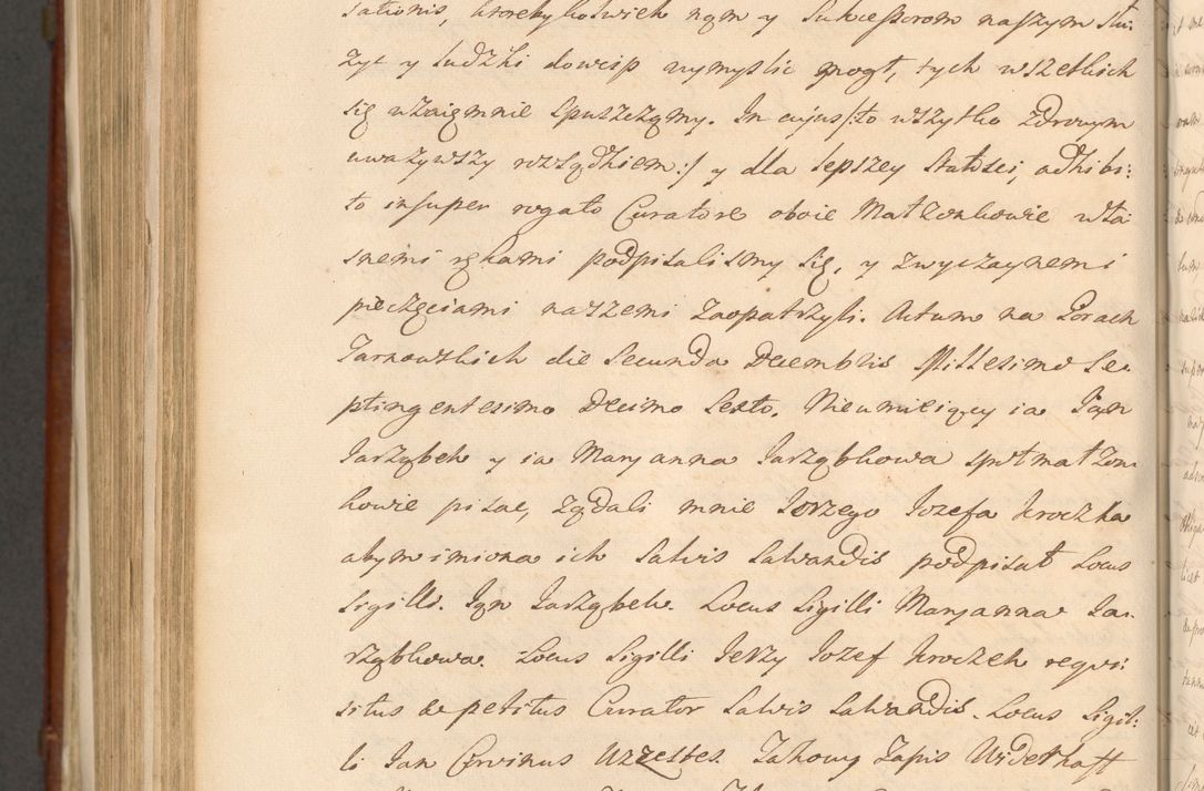 Zdjęcie nr 1271 dla obiektu archiwalnego: Acta actorum episcopalium R. D. Casimiri a Łubna Łubiński, episcopi Cracoviensis, ducis Severiae ab anno 1714 ad annum 1719 conscripta. Volumen II