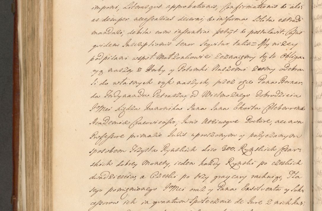 Zdjęcie nr 1269 dla obiektu archiwalnego: Acta actorum episcopalium R. D. Casimiri a Łubna Łubiński, episcopi Cracoviensis, ducis Severiae ab anno 1714 ad annum 1719 conscripta. Volumen II
