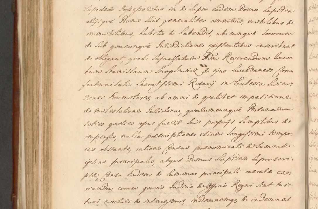 Zdjęcie nr 1259 dla obiektu archiwalnego: Acta actorum episcopalium R. D. Casimiri a Łubna Łubiński, episcopi Cracoviensis, ducis Severiae ab anno 1714 ad annum 1719 conscripta. Volumen II