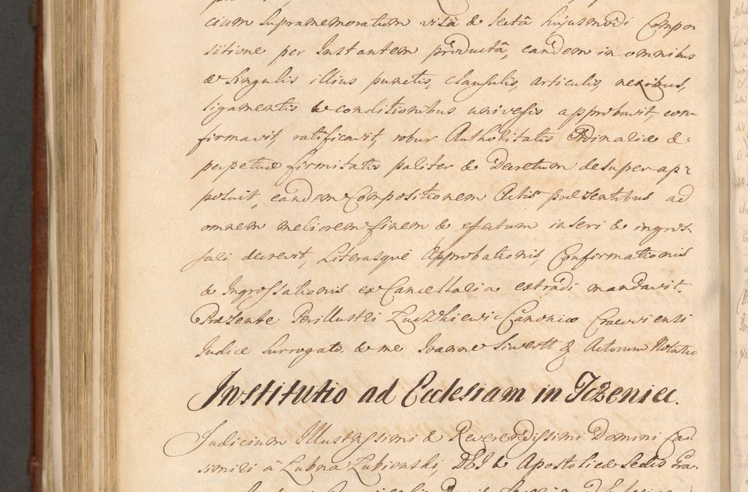 Zdjęcie nr 1239 dla obiektu archiwalnego: Acta actorum episcopalium R. D. Casimiri a Łubna Łubiński, episcopi Cracoviensis, ducis Severiae ab anno 1714 ad annum 1719 conscripta. Volumen II