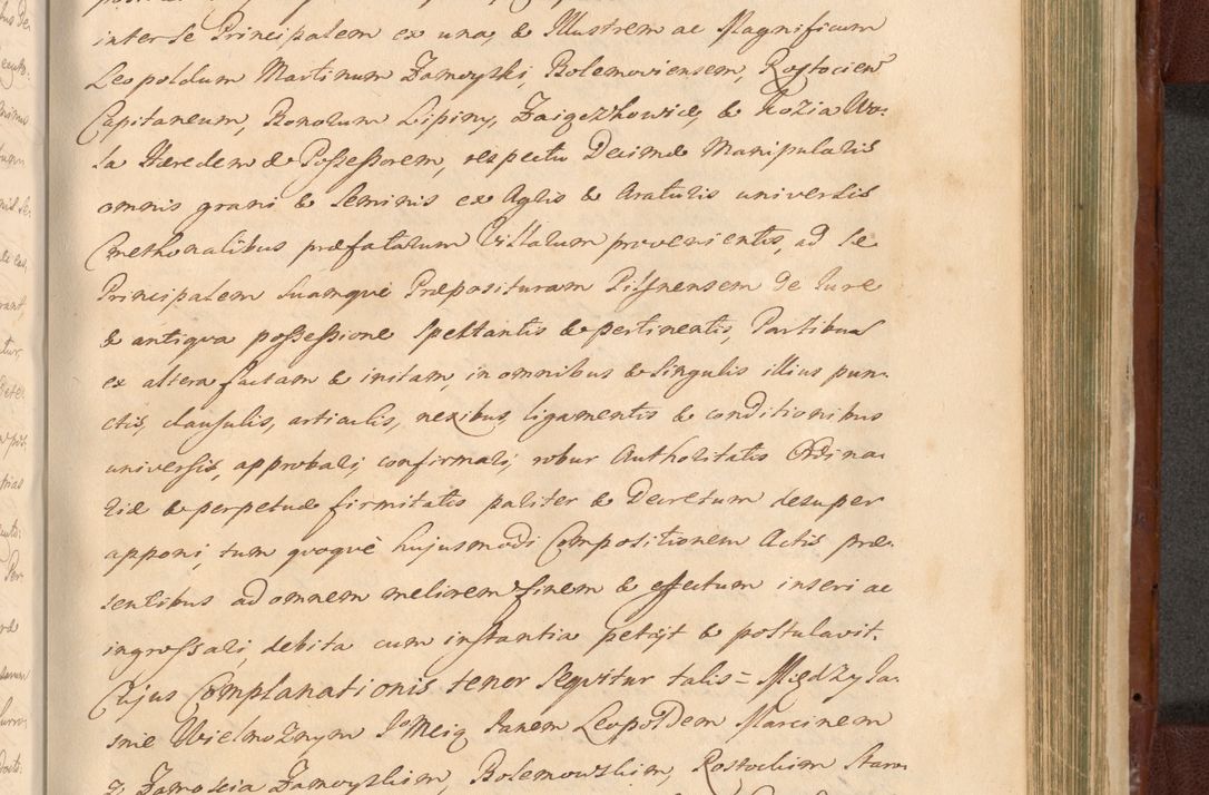 Zdjęcie nr 1236 dla obiektu archiwalnego: Acta actorum episcopalium R. D. Casimiri a Łubna Łubiński, episcopi Cracoviensis, ducis Severiae ab anno 1714 ad annum 1719 conscripta. Volumen II