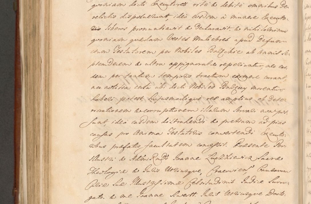 Zdjęcie nr 1235 dla obiektu archiwalnego: Acta actorum episcopalium R. D. Casimiri a Łubna Łubiński, episcopi Cracoviensis, ducis Severiae ab anno 1714 ad annum 1719 conscripta. Volumen II