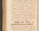 Zdjęcie nr 1233 dla obiektu archiwalnego: Acta actorum episcopalium R. D. Casimiri a Łubna Łubiński, episcopi Cracoviensis, ducis Severiae ab anno 1714 ad annum 1719 conscripta. Volumen II