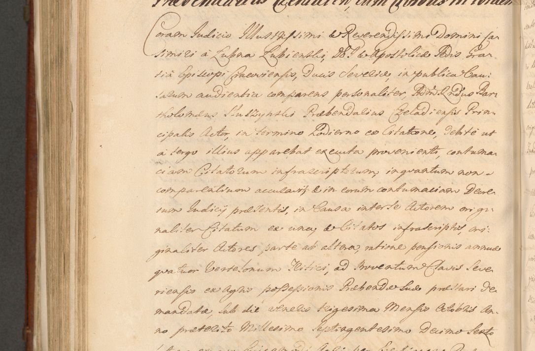 Zdjęcie nr 1229 dla obiektu archiwalnego: Acta actorum episcopalium R. D. Casimiri a Łubna Łubiński, episcopi Cracoviensis, ducis Severiae ab anno 1714 ad annum 1719 conscripta. Volumen II