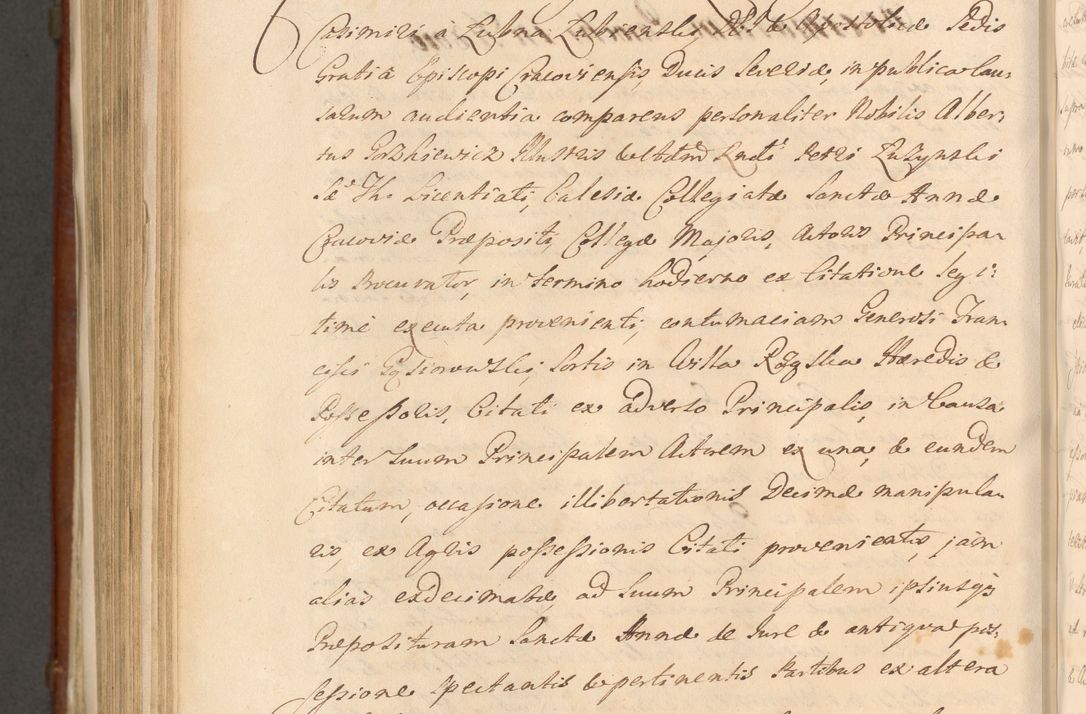 Zdjęcie nr 1227 dla obiektu archiwalnego: Acta actorum episcopalium R. D. Casimiri a Łubna Łubiński, episcopi Cracoviensis, ducis Severiae ab anno 1714 ad annum 1719 conscripta. Volumen II