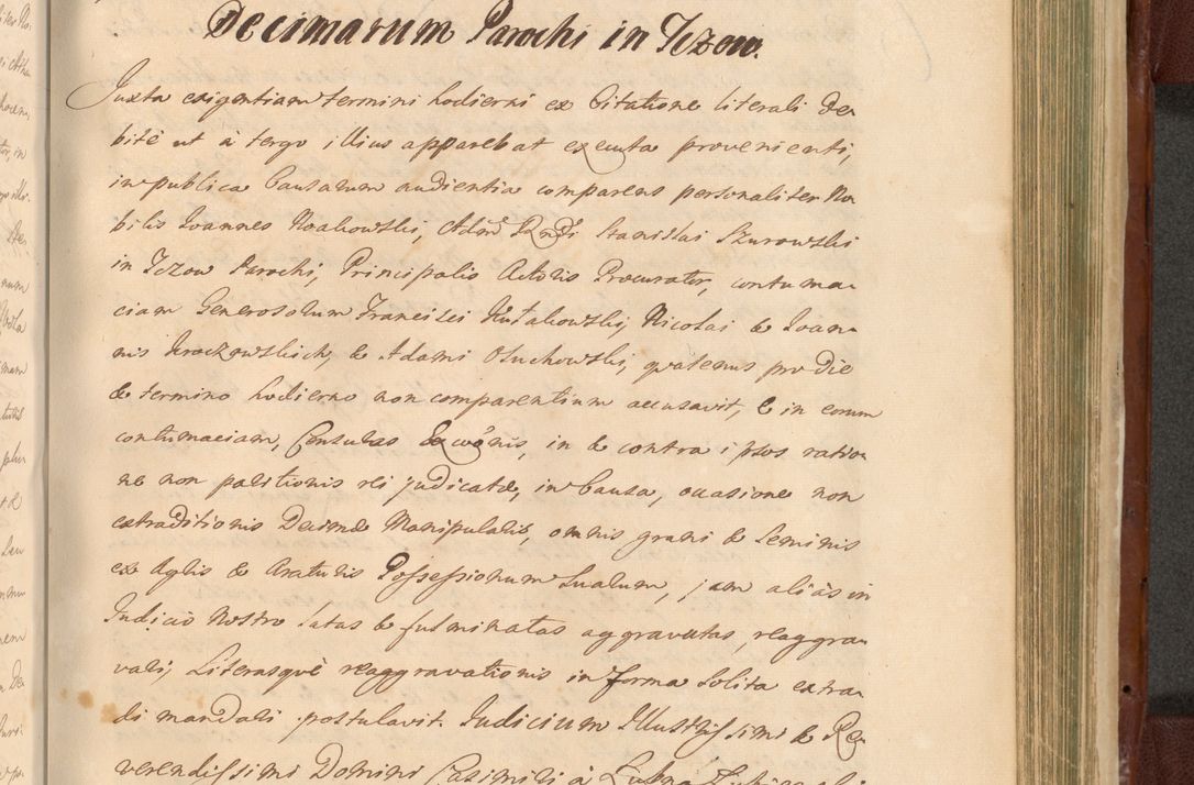 Zdjęcie nr 1226 dla obiektu archiwalnego: Acta actorum episcopalium R. D. Casimiri a Łubna Łubiński, episcopi Cracoviensis, ducis Severiae ab anno 1714 ad annum 1719 conscripta. Volumen II
