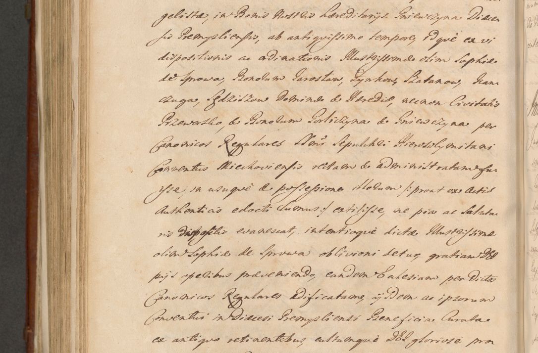 Zdjęcie nr 1223 dla obiektu archiwalnego: Acta actorum episcopalium R. D. Casimiri a Łubna Łubiński, episcopi Cracoviensis, ducis Severiae ab anno 1714 ad annum 1719 conscripta. Volumen II
