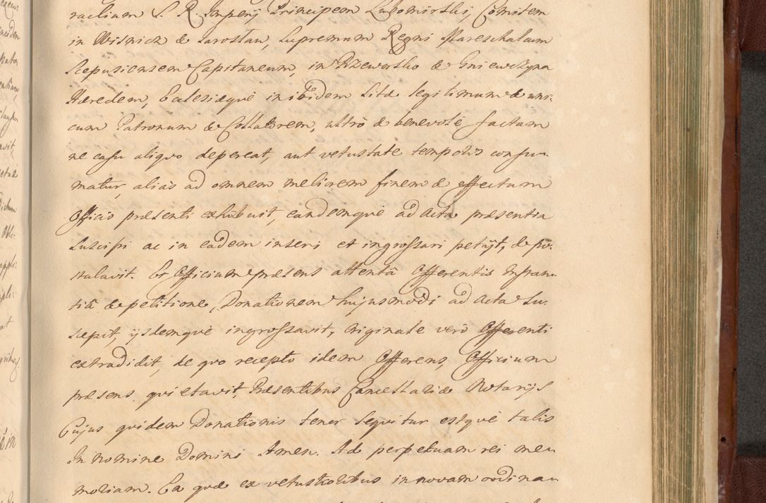 Zdjęcie nr 1222 dla obiektu archiwalnego: Acta actorum episcopalium R. D. Casimiri a Łubna Łubiński, episcopi Cracoviensis, ducis Severiae ab anno 1714 ad annum 1719 conscripta. Volumen II