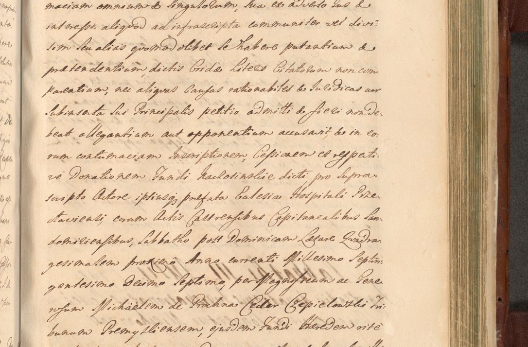 Zdjęcie nr 1220 dla obiektu archiwalnego: Acta actorum episcopalium R. D. Casimiri a Łubna Łubiński, episcopi Cracoviensis, ducis Severiae ab anno 1714 ad annum 1719 conscripta. Volumen II