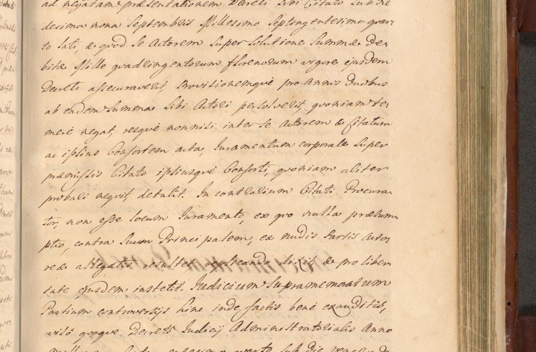 Zdjęcie nr 1212 dla obiektu archiwalnego: Acta actorum episcopalium R. D. Casimiri a Łubna Łubiński, episcopi Cracoviensis, ducis Severiae ab anno 1714 ad annum 1719 conscripta. Volumen II