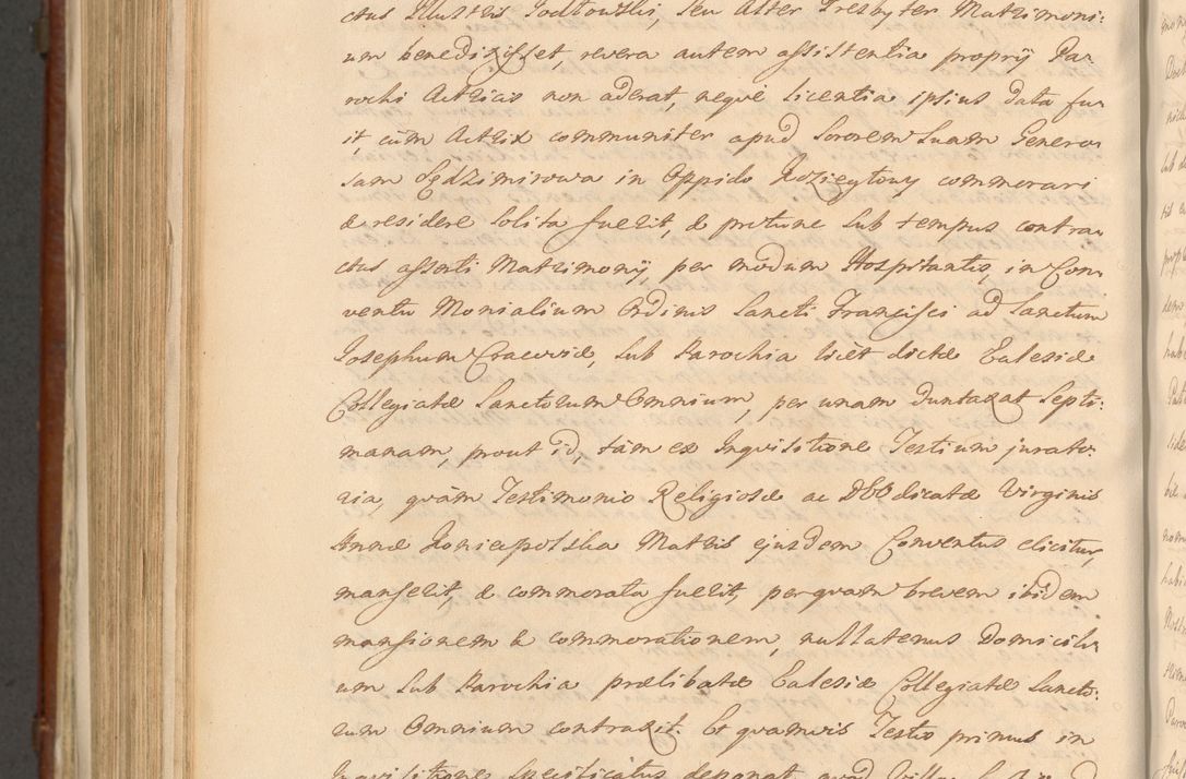 Zdjęcie nr 1207 dla obiektu archiwalnego: Acta actorum episcopalium R. D. Casimiri a Łubna Łubiński, episcopi Cracoviensis, ducis Severiae ab anno 1714 ad annum 1719 conscripta. Volumen II