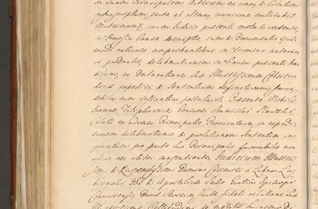 Zdjęcie nr 1205 dla obiektu archiwalnego: Acta actorum episcopalium R. D. Casimiri a Łubna Łubiński, episcopi Cracoviensis, ducis Severiae ab anno 1714 ad annum 1719 conscripta. Volumen II