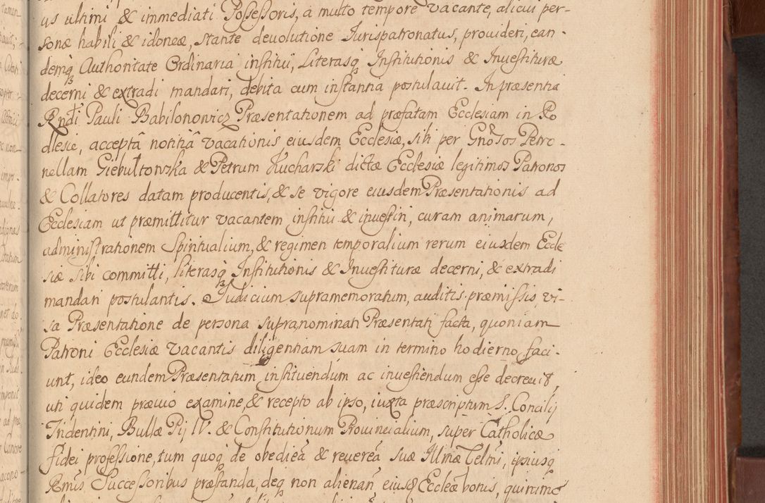 Zdjęcie nr 204 dla obiektu archiwalnego: Acta actorum episcopalium R. D. Constantini Feliciani in Szaniawy Szaniawski, episcopi Cracoviensis, ducis Severiae per annos 1720 - 1723 conscripta. Volumen I