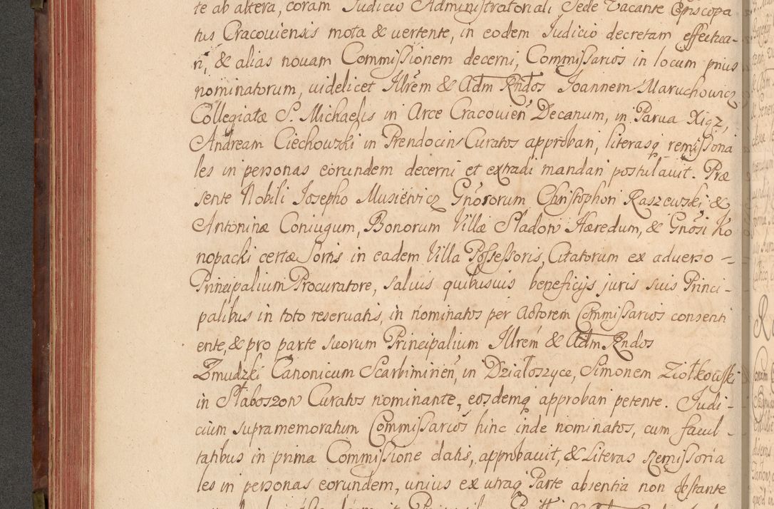 Zdjęcie nr 205 dla obiektu archiwalnego: Acta actorum episcopalium R. D. Constantini Feliciani in Szaniawy Szaniawski, episcopi Cracoviensis, ducis Severiae per annos 1720 - 1723 conscripta. Volumen I