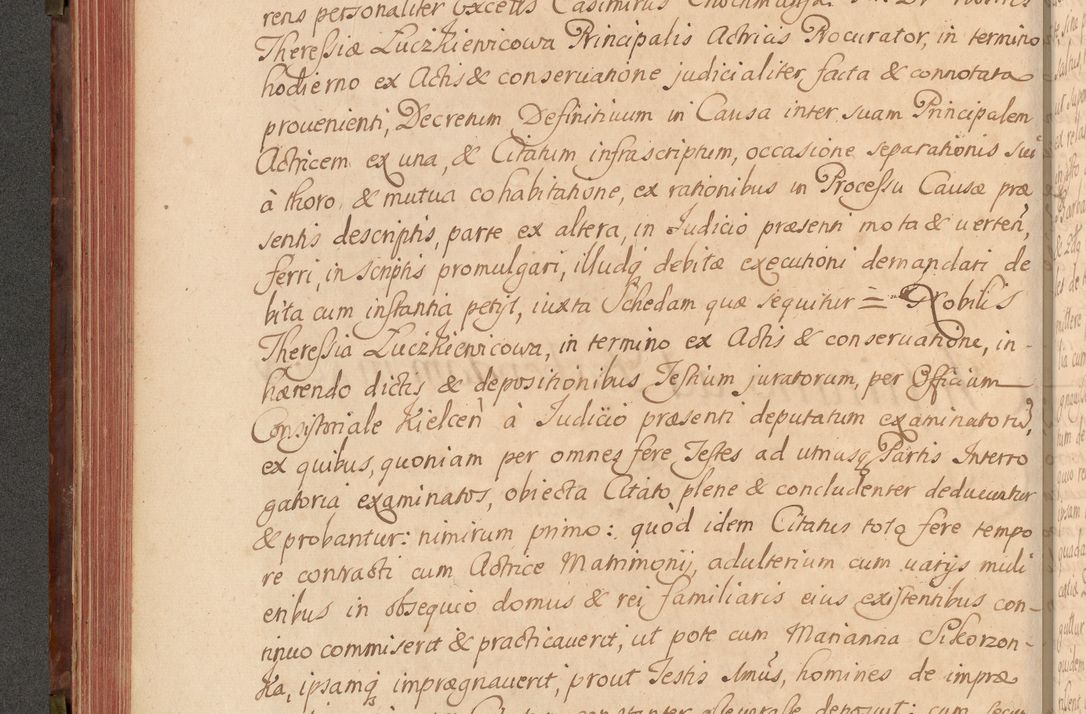 Zdjęcie nr 197 dla obiektu archiwalnego: Acta actorum episcopalium R. D. Constantini Feliciani in Szaniawy Szaniawski, episcopi Cracoviensis, ducis Severiae per annos 1720 - 1723 conscripta. Volumen I