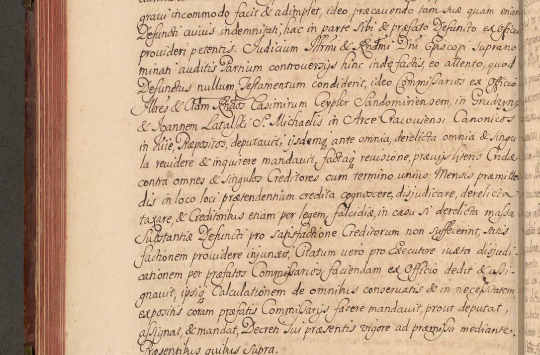 Zdjęcie nr 191 dla obiektu archiwalnego: Acta actorum episcopalium R. D. Constantini Feliciani in Szaniawy Szaniawski, episcopi Cracoviensis, ducis Severiae per annos 1720 - 1723 conscripta. Volumen I