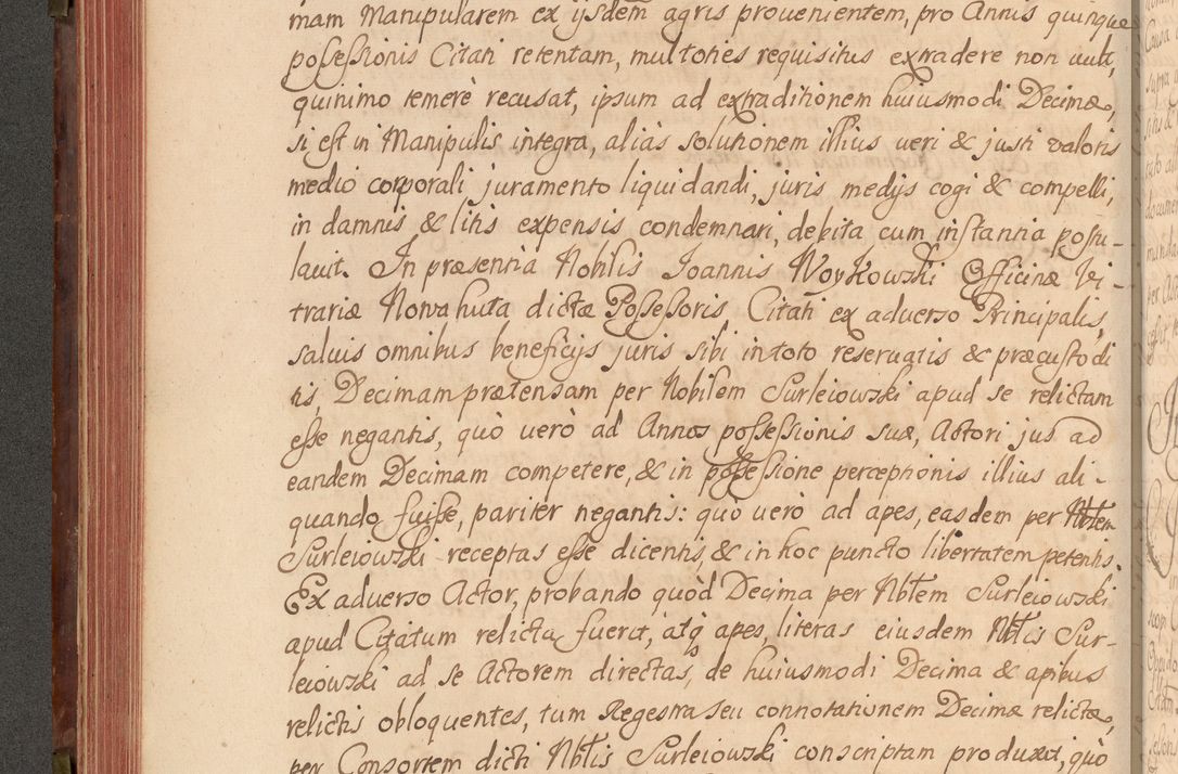 Zdjęcie nr 195 dla obiektu archiwalnego: Acta actorum episcopalium R. D. Constantini Feliciani in Szaniawy Szaniawski, episcopi Cracoviensis, ducis Severiae per annos 1720 - 1723 conscripta. Volumen I