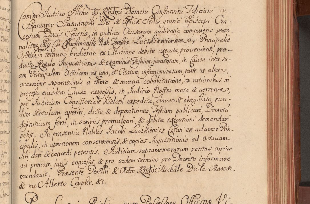 Zdjęcie nr 194 dla obiektu archiwalnego: Acta actorum episcopalium R. D. Constantini Feliciani in Szaniawy Szaniawski, episcopi Cracoviensis, ducis Severiae per annos 1720 - 1723 conscripta. Volumen I