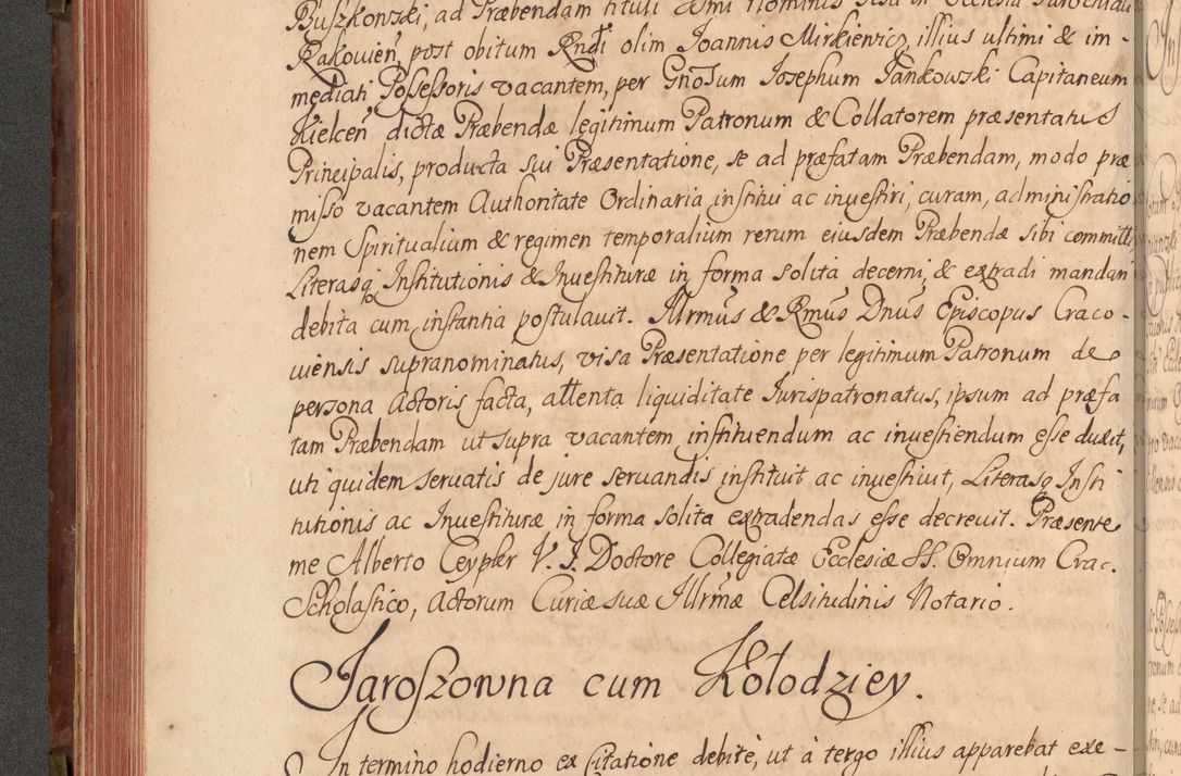 Zdjęcie nr 187 dla obiektu archiwalnego: Acta actorum episcopalium R. D. Constantini Feliciani in Szaniawy Szaniawski, episcopi Cracoviensis, ducis Severiae per annos 1720 - 1723 conscripta. Volumen I