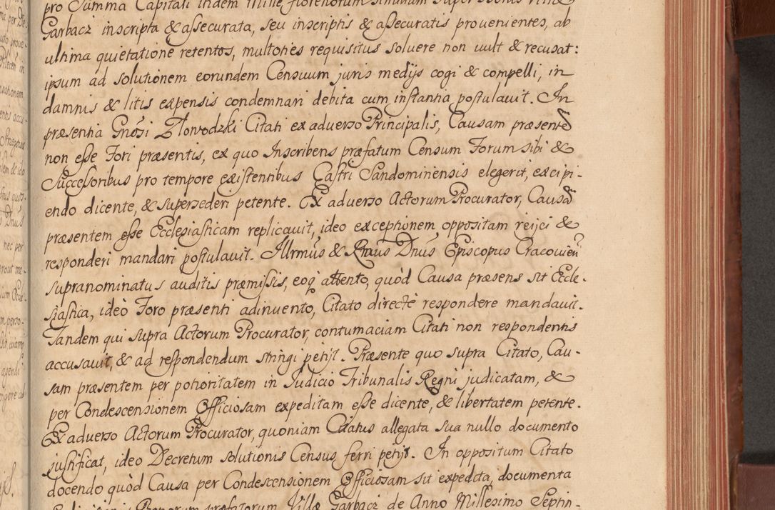 Zdjęcie nr 184 dla obiektu archiwalnego: Acta actorum episcopalium R. D. Constantini Feliciani in Szaniawy Szaniawski, episcopi Cracoviensis, ducis Severiae per annos 1720 - 1723 conscripta. Volumen I