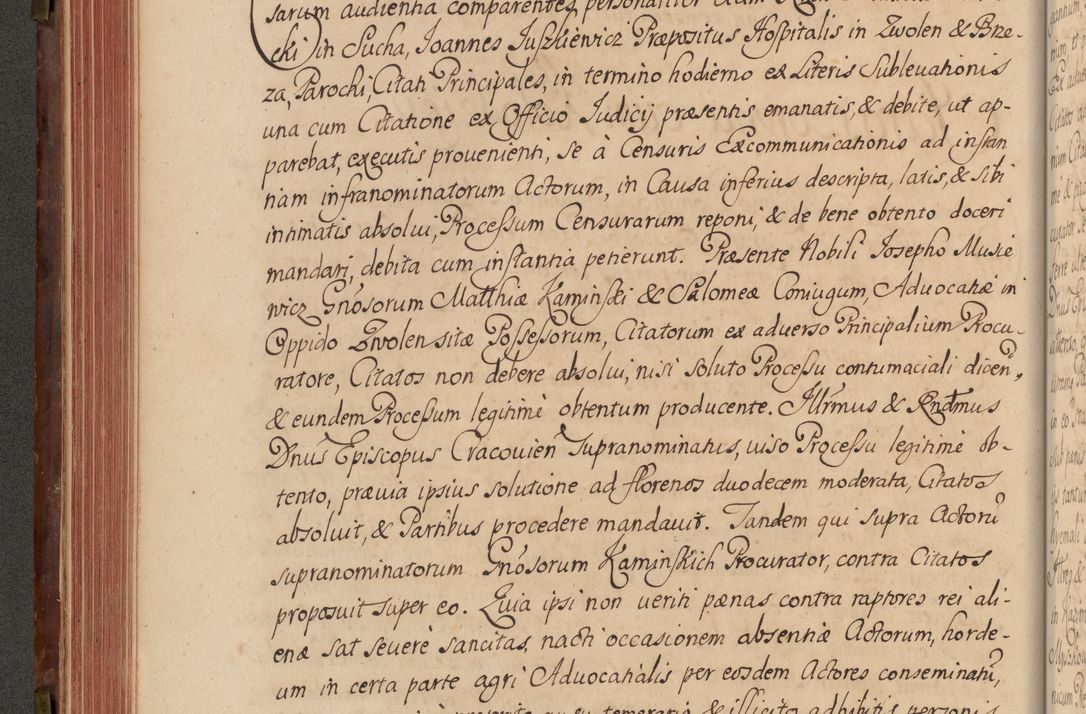 Zdjęcie nr 179 dla obiektu archiwalnego: Acta actorum episcopalium R. D. Constantini Feliciani in Szaniawy Szaniawski, episcopi Cracoviensis, ducis Severiae per annos 1720 - 1723 conscripta. Volumen I