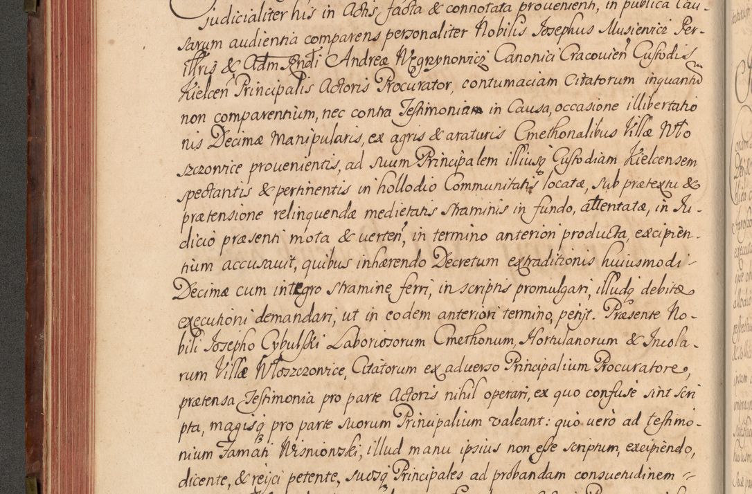 Zdjęcie nr 177 dla obiektu archiwalnego: Acta actorum episcopalium R. D. Constantini Feliciani in Szaniawy Szaniawski, episcopi Cracoviensis, ducis Severiae per annos 1720 - 1723 conscripta. Volumen I