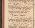 Zdjęcie nr 175 dla obiektu archiwalnego: Acta actorum episcopalium R. D. Constantini Feliciani in Szaniawy Szaniawski, episcopi Cracoviensis, ducis Severiae per annos 1720 - 1723 conscripta. Volumen I