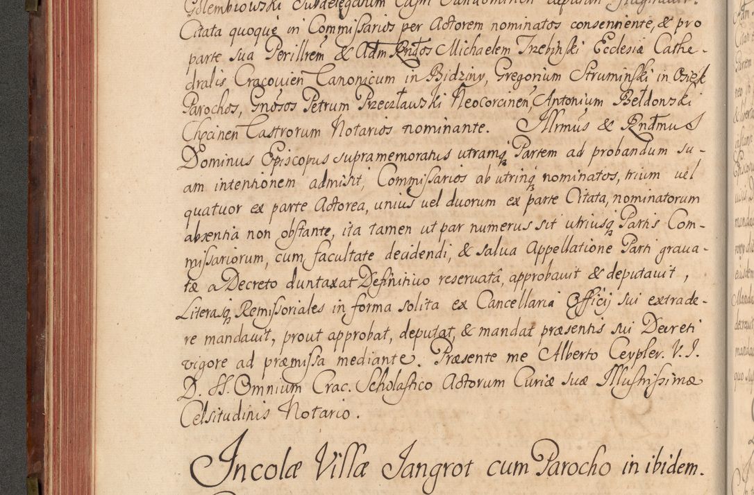 Zdjęcie nr 173 dla obiektu archiwalnego: Acta actorum episcopalium R. D. Constantini Feliciani in Szaniawy Szaniawski, episcopi Cracoviensis, ducis Severiae per annos 1720 - 1723 conscripta. Volumen I