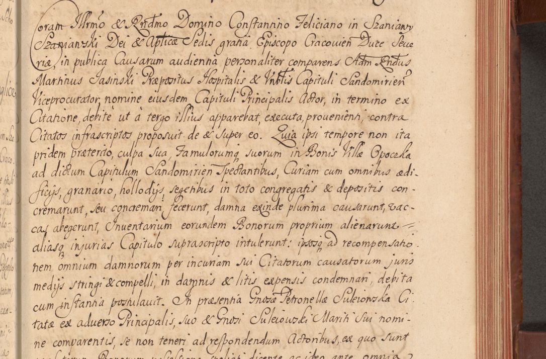 Zdjęcie nr 172 dla obiektu archiwalnego: Acta actorum episcopalium R. D. Constantini Feliciani in Szaniawy Szaniawski, episcopi Cracoviensis, ducis Severiae per annos 1720 - 1723 conscripta. Volumen I