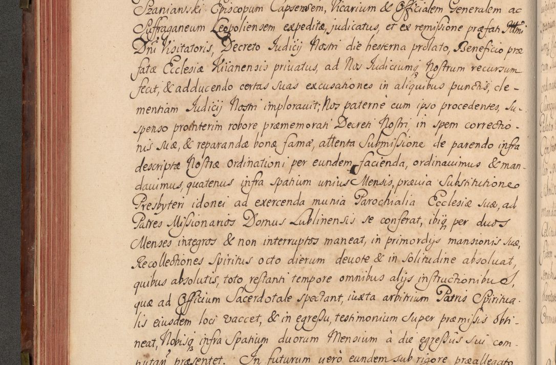 Zdjęcie nr 169 dla obiektu archiwalnego: Acta actorum episcopalium R. D. Constantini Feliciani in Szaniawy Szaniawski, episcopi Cracoviensis, ducis Severiae per annos 1720 - 1723 conscripta. Volumen I