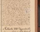 Zdjęcie nr 170 dla obiektu archiwalnego: Acta actorum episcopalium R. D. Constantini Feliciani in Szaniawy Szaniawski, episcopi Cracoviensis, ducis Severiae per annos 1720 - 1723 conscripta. Volumen I