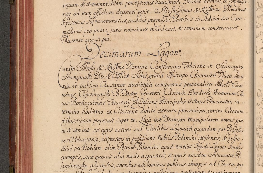 Zdjęcie nr 153 dla obiektu archiwalnego: Acta actorum episcopalium R. D. Constantini Feliciani in Szaniawy Szaniawski, episcopi Cracoviensis, ducis Severiae per annos 1720 - 1723 conscripta. Volumen I