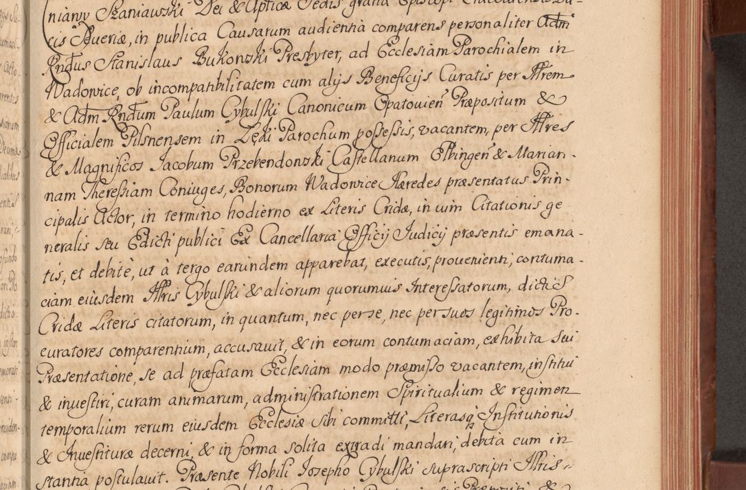 Zdjęcie nr 144 dla obiektu archiwalnego: Acta actorum episcopalium R. D. Constantini Feliciani in Szaniawy Szaniawski, episcopi Cracoviensis, ducis Severiae per annos 1720 - 1723 conscripta. Volumen I