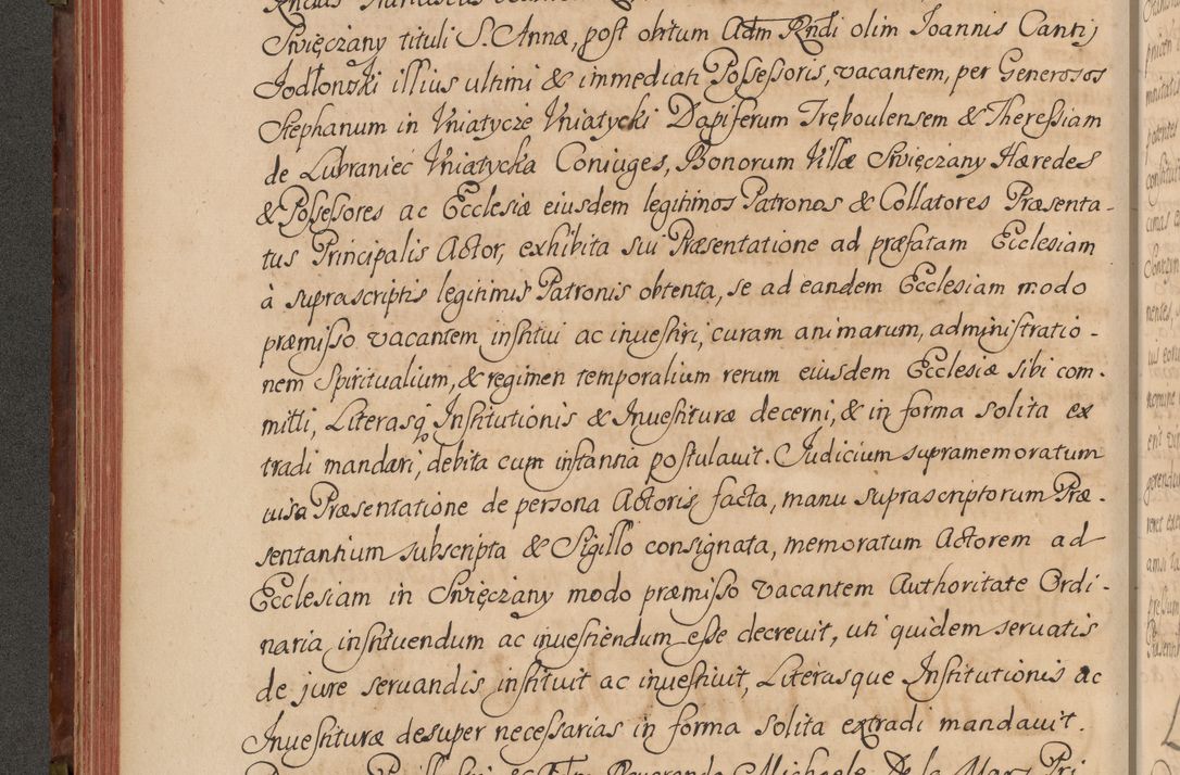 Zdjęcie nr 147 dla obiektu archiwalnego: Acta actorum episcopalium R. D. Constantini Feliciani in Szaniawy Szaniawski, episcopi Cracoviensis, ducis Severiae per annos 1720 - 1723 conscripta. Volumen I