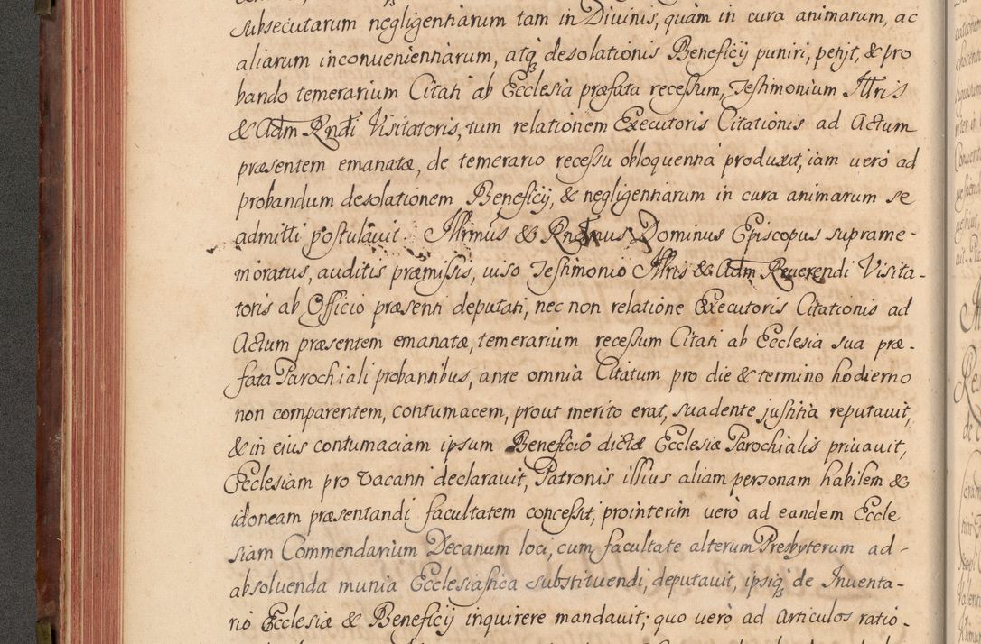 Zdjęcie nr 149 dla obiektu archiwalnego: Acta actorum episcopalium R. D. Constantini Feliciani in Szaniawy Szaniawski, episcopi Cracoviensis, ducis Severiae per annos 1720 - 1723 conscripta. Volumen I