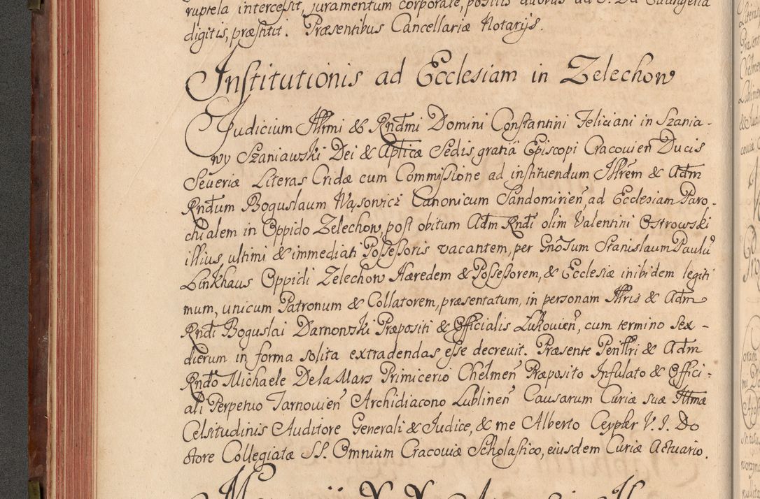 Zdjęcie nr 137 dla obiektu archiwalnego: Acta actorum episcopalium R. D. Constantini Feliciani in Szaniawy Szaniawski, episcopi Cracoviensis, ducis Severiae per annos 1720 - 1723 conscripta. Volumen I