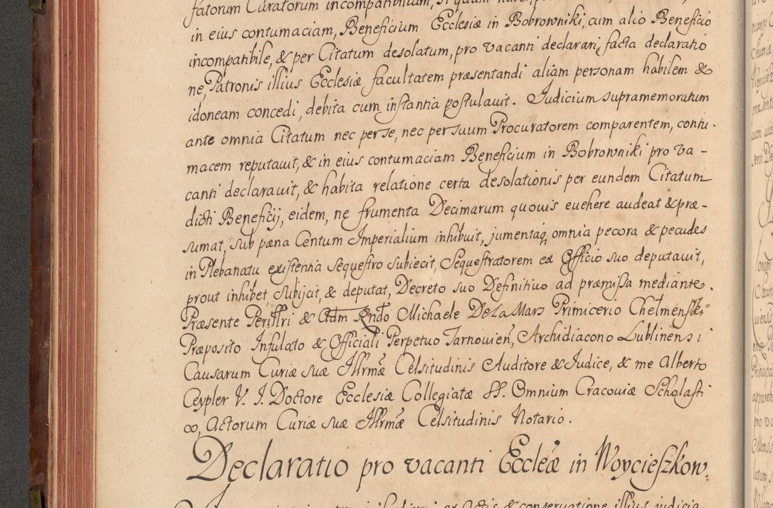 Zdjęcie nr 131 dla obiektu archiwalnego: Acta actorum episcopalium R. D. Constantini Feliciani in Szaniawy Szaniawski, episcopi Cracoviensis, ducis Severiae per annos 1720 - 1723 conscripta. Volumen I