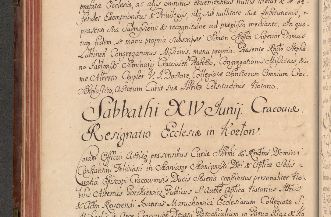 Zdjęcie nr 127 dla obiektu archiwalnego: Acta actorum episcopalium R. D. Constantini Feliciani in Szaniawy Szaniawski, episcopi Cracoviensis, ducis Severiae per annos 1720 - 1723 conscripta. Volumen I