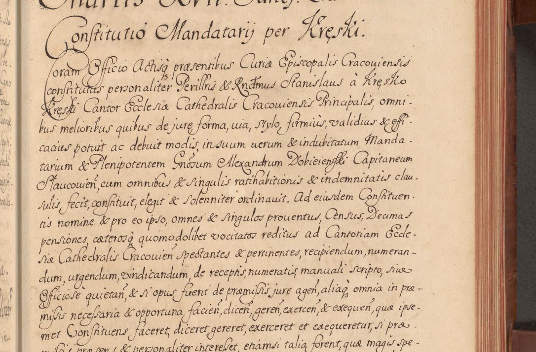 Zdjęcie nr 130 dla obiektu archiwalnego: Acta actorum episcopalium R. D. Constantini Feliciani in Szaniawy Szaniawski, episcopi Cracoviensis, ducis Severiae per annos 1720 - 1723 conscripta. Volumen I