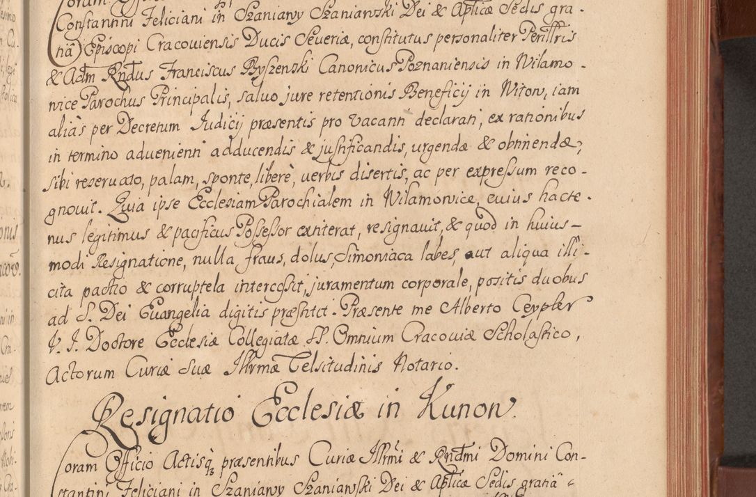 Zdjęcie nr 124 dla obiektu archiwalnego: Acta actorum episcopalium R. D. Constantini Feliciani in Szaniawy Szaniawski, episcopi Cracoviensis, ducis Severiae per annos 1720 - 1723 conscripta. Volumen I