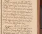 Zdjęcie nr 124 dla obiektu archiwalnego: Acta actorum episcopalium R. D. Constantini Feliciani in Szaniawy Szaniawski, episcopi Cracoviensis, ducis Severiae per annos 1720 - 1723 conscripta. Volumen I