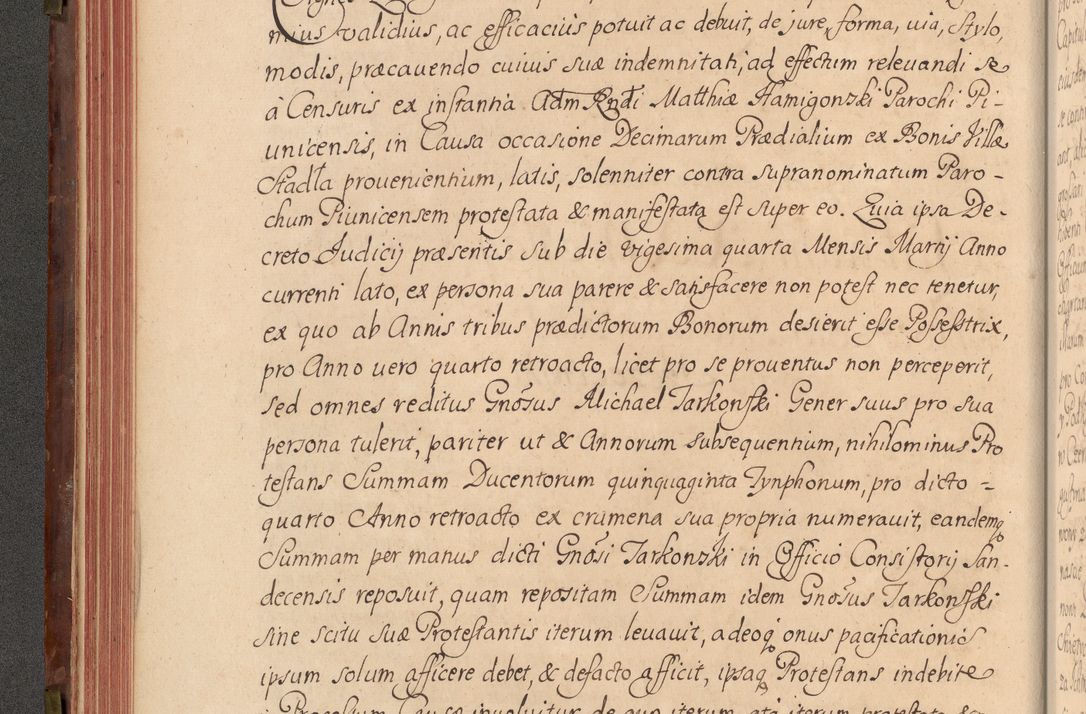 Zdjęcie nr 121 dla obiektu archiwalnego: Acta actorum episcopalium R. D. Constantini Feliciani in Szaniawy Szaniawski, episcopi Cracoviensis, ducis Severiae per annos 1720 - 1723 conscripta. Volumen I